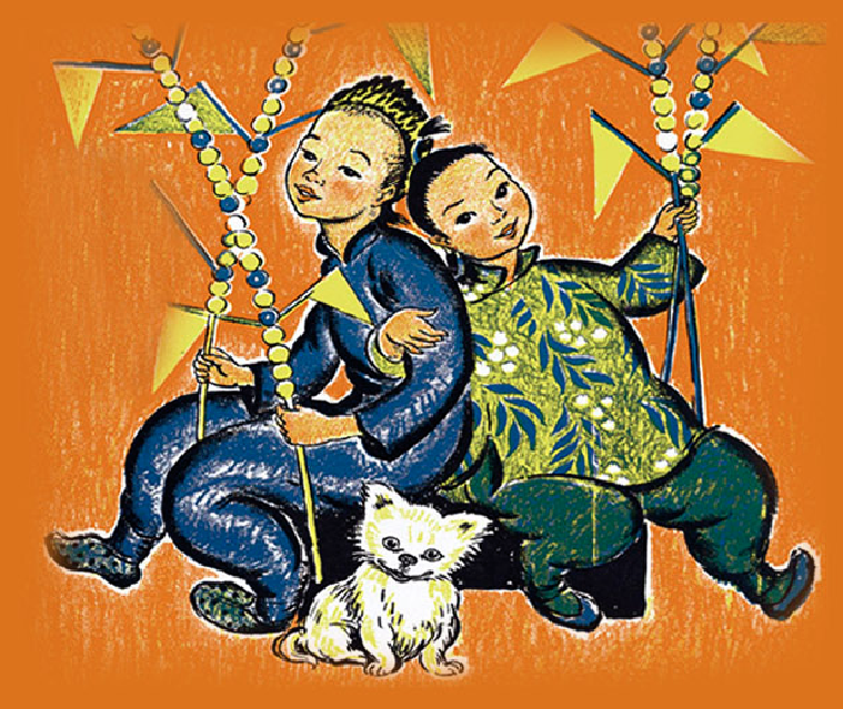 “美丽的新年”—大眼睛亲子阅读绘第51期